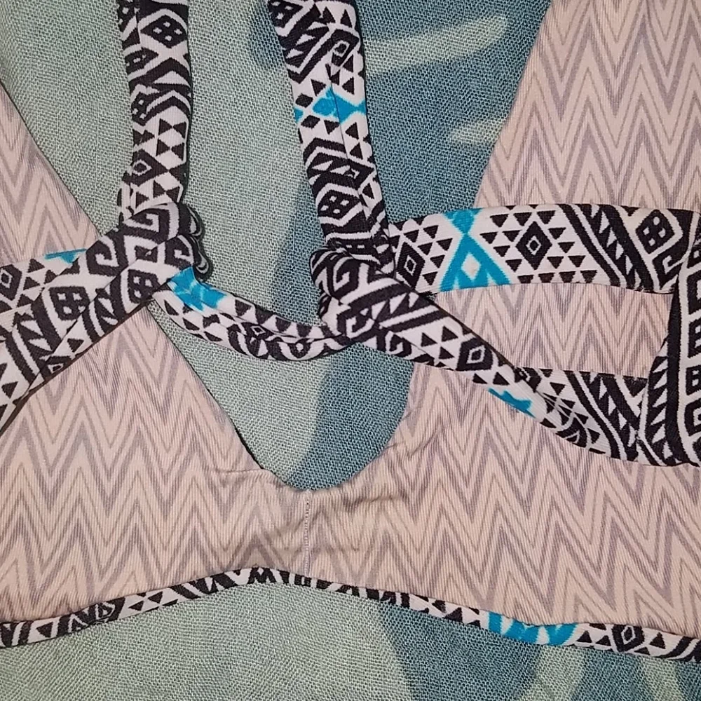 Rare acacia thai yelapa bikini top swimwear L VHTF